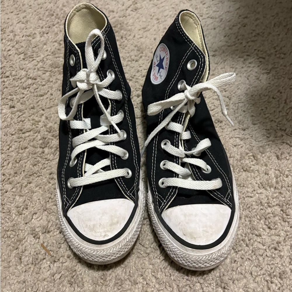 Converse black Canvas High-Top Sneakers